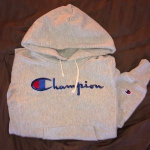 XS Grey Champion Hoodie